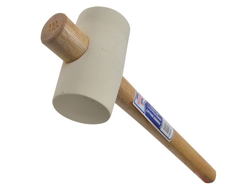 Rubber Mallet - White 567g (20oz), Faithfull