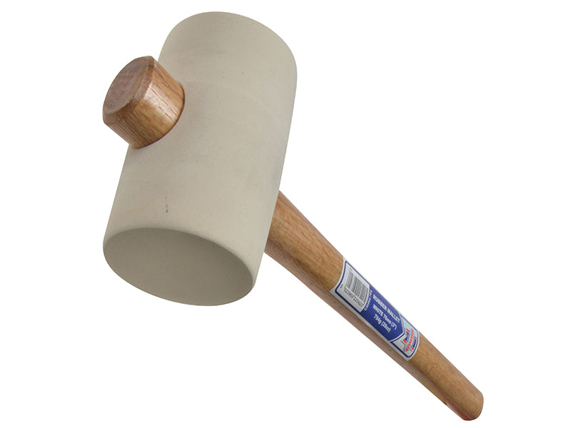 Rubber Mallet - White 794g (28oz), Faithfull