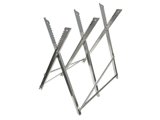 Sawhorse Folding Trestle Galvanised, Faithfull