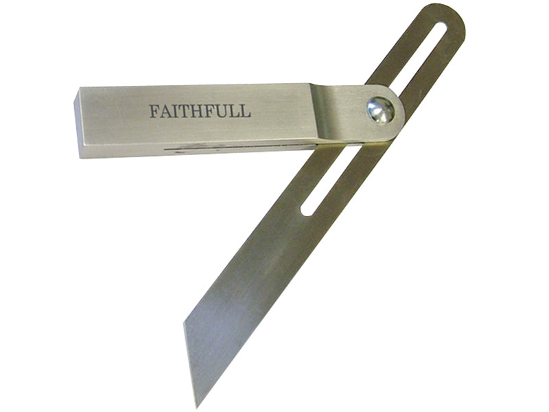 Aluminium Sliding Bevel Stainless Steel Blade 250mm (9.3/4in), Faithfull