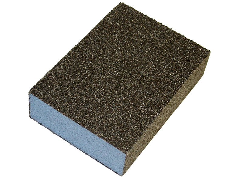 Sanding Block - Coarse/ Medium 90 x 65 x 25mm, Faithfull