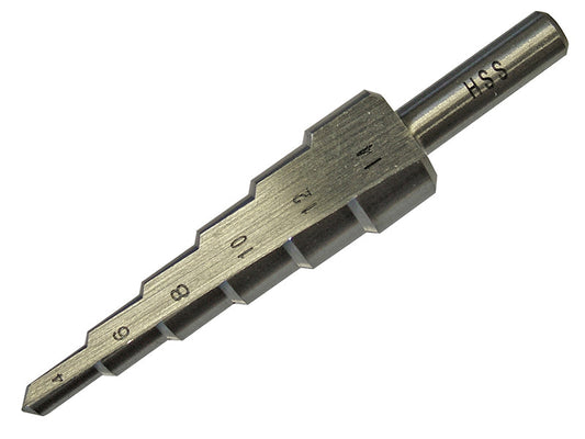 HSS Step Drill Bit 4-14mm, Faithfull