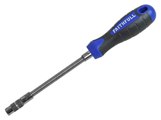 Flex Drive Screwdriver 6.5mm (1/4in) Magnetic, Faithfull