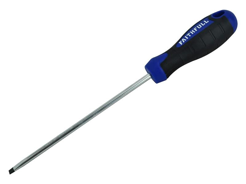 Soft Grip Screwdriver Parallel Slotted Tip 5.5 x 150mm, Faithfull