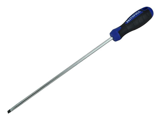 Soft Grip Screwdriver Parallel Slotted Tip 6.5 x 250mm, Faithfull