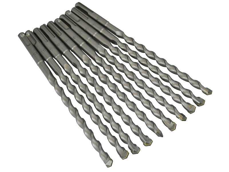 SDS Plus Drill Bit 10mm OL: 210mm WL: 150mm Bulk 10, Faithfull