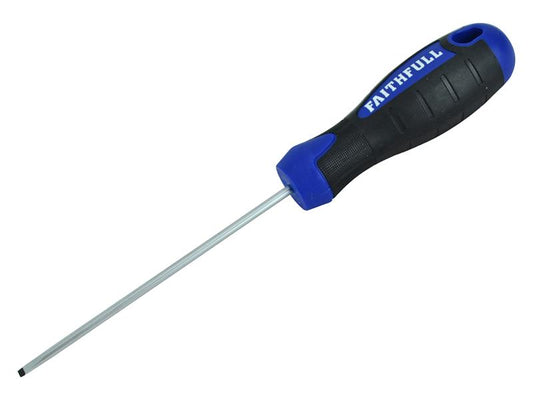 Soft Grip Screwdriver Terminal Tip 3 x 100mm, Faithfull