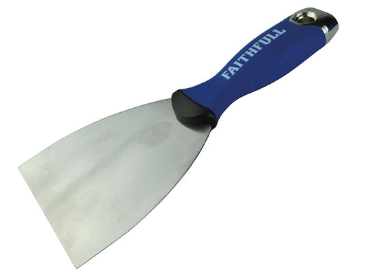 Soft Grip Filling Knife 100mm, Faithfull