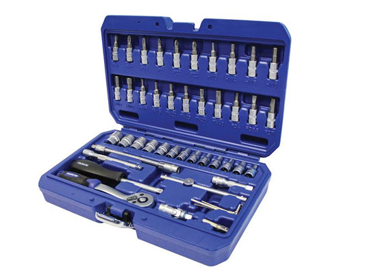 Socket Set of 46 Metric 1/4in Drive, Faithfull