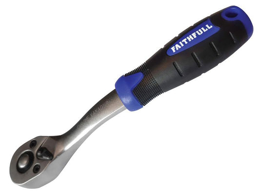 Ratchet Handle Quick-Release 72 Teeth 3/8in Drive, Faithfull