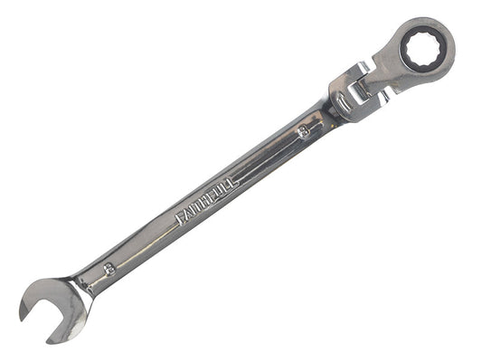 Ratchet Combination Spanner Flex Head CV 9mm, Faithfull