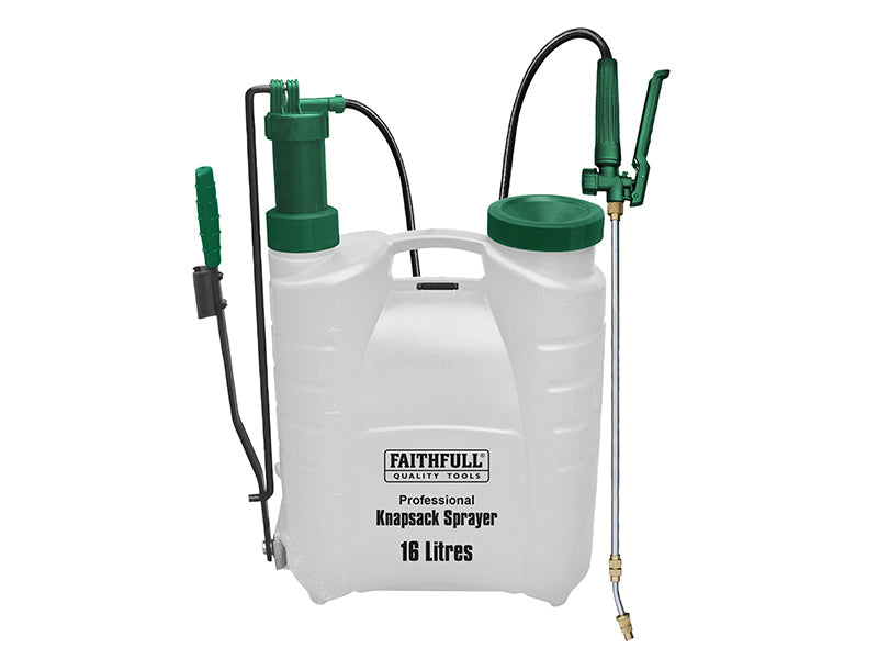 Professional Knapsack Sprayer with Viton® Seals 16 litre, Faithfull