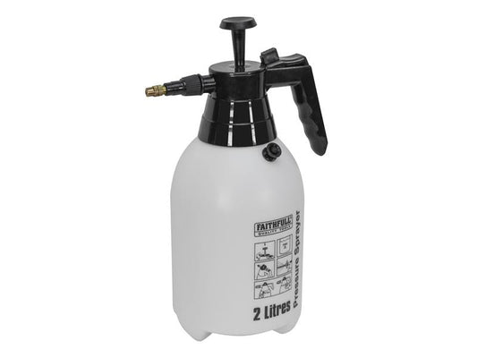 Handheld Pressure Sprayer 2 litre, Faithfull