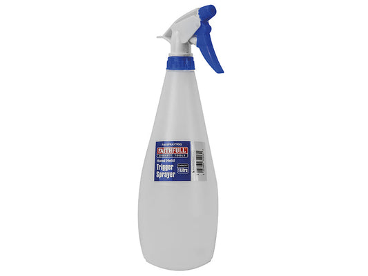 Hand Held Trigger Spray Bottle 1 litre, Faithfull