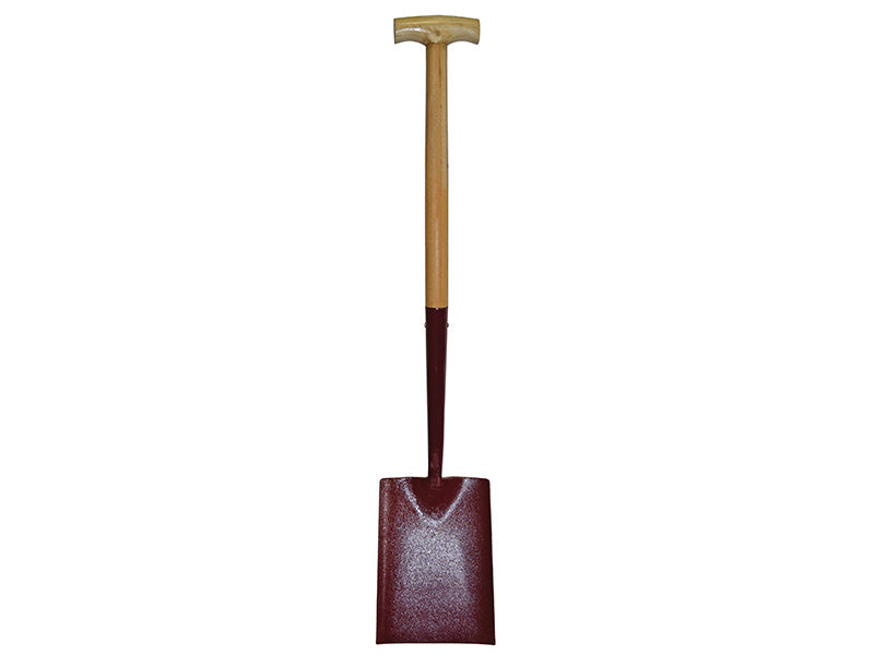 Solid Socket Shovel Square No.000 T-Handle, Faithfull