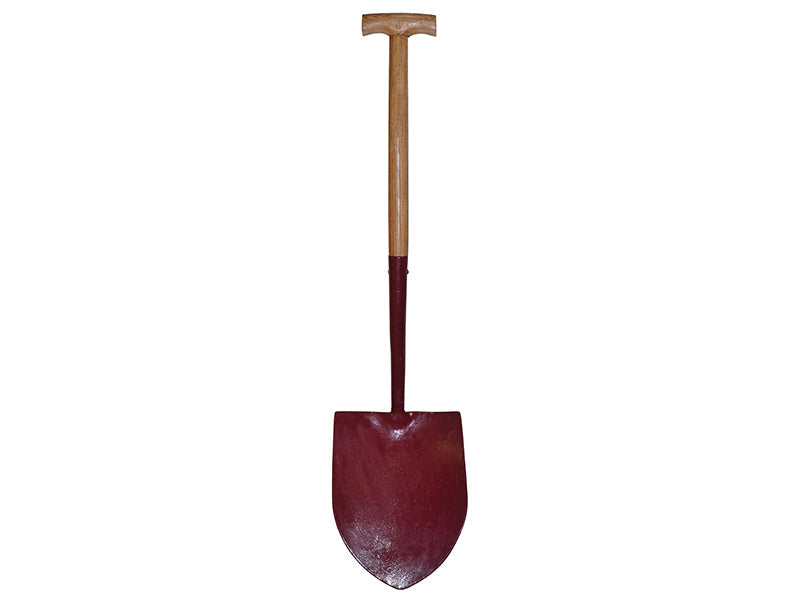 Solid Socket Shovel Round No.2 T-Handle, Faithfull