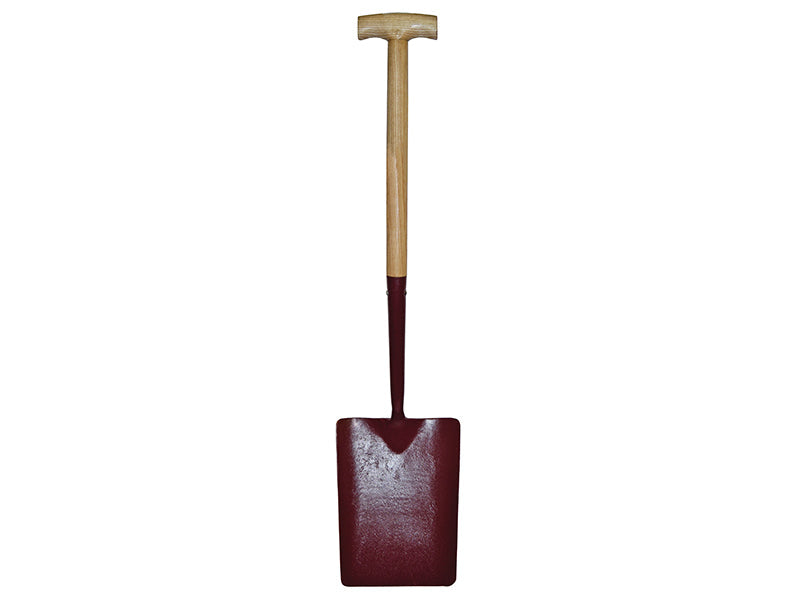 Solid Socket Shovel Taper No.2 T-Handle, Faithfull