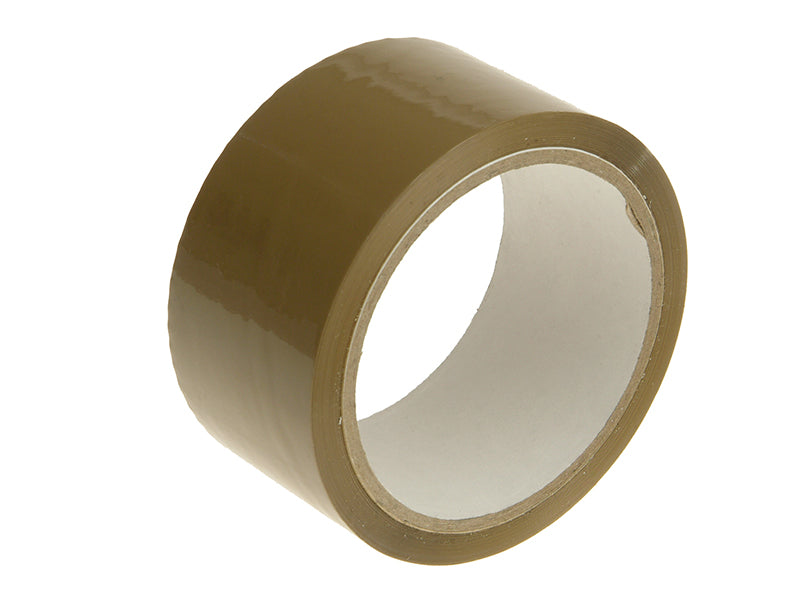 Parcel Tape 48mm x 50m Brown, Faithfull