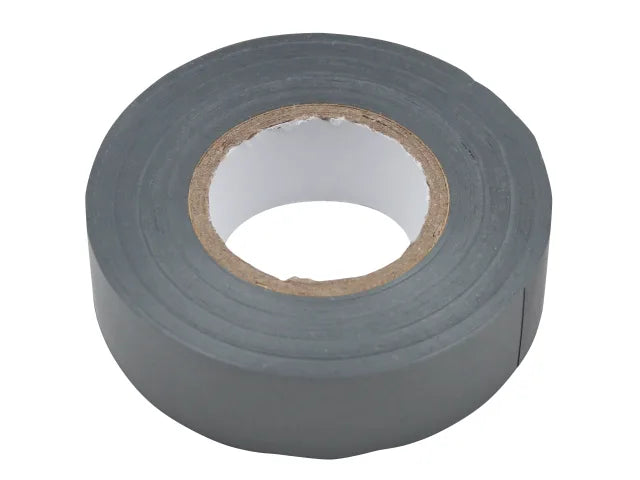 PVC Electrical Tape Grey 19mm x 20m, Faithfull