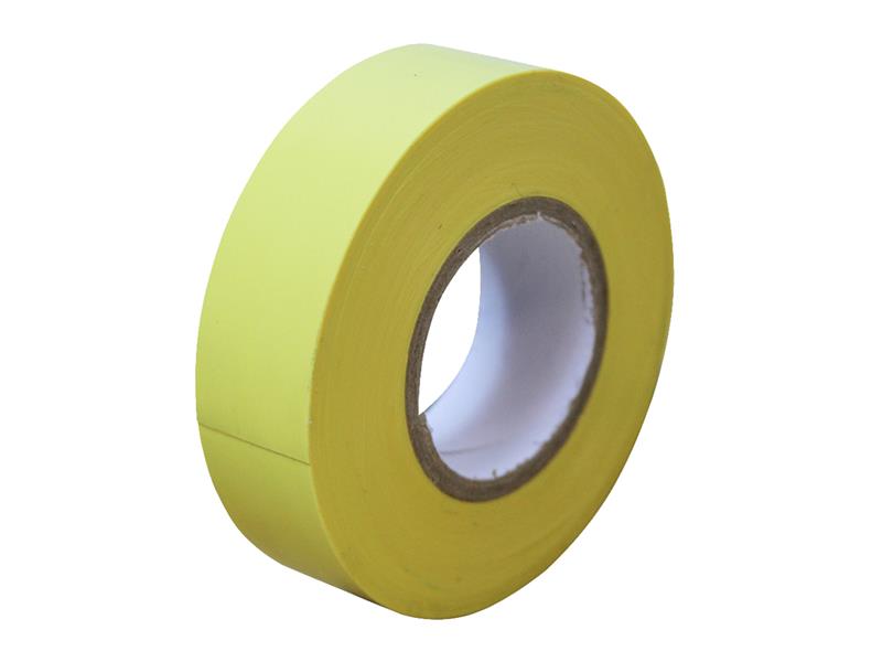 PVC Electrical Tape Yellow 19mm x 20m, Faithfull