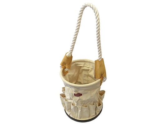 Canvas Tool Bucket with Rope Handle, Faithfull