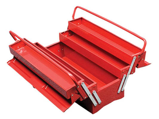 Metal Cantilever Toolbox - 5 Tray 49cm (19in), Faithfull