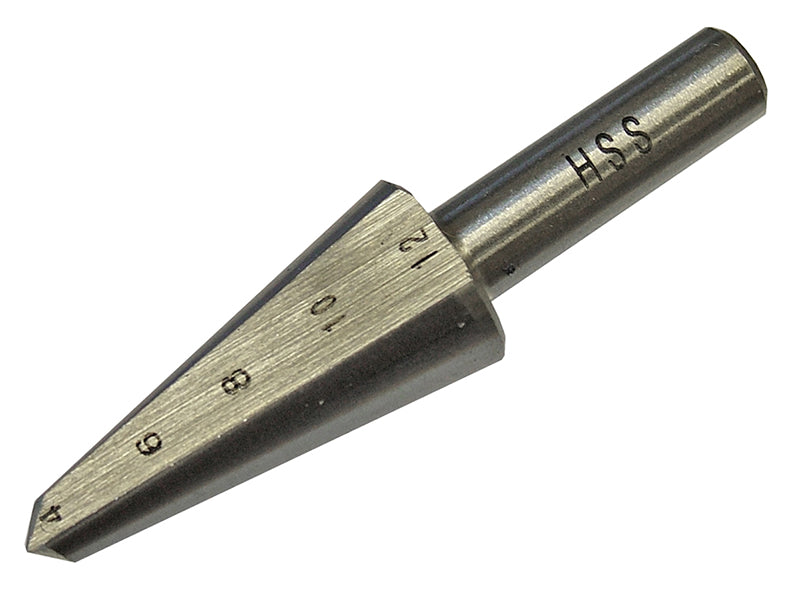 HSS Taper Drill Bit 4-12mm, Faithfull