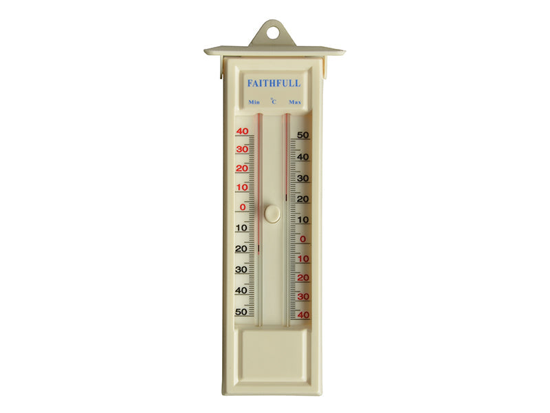 Thermometer Press Button Max-Min, Faithfull