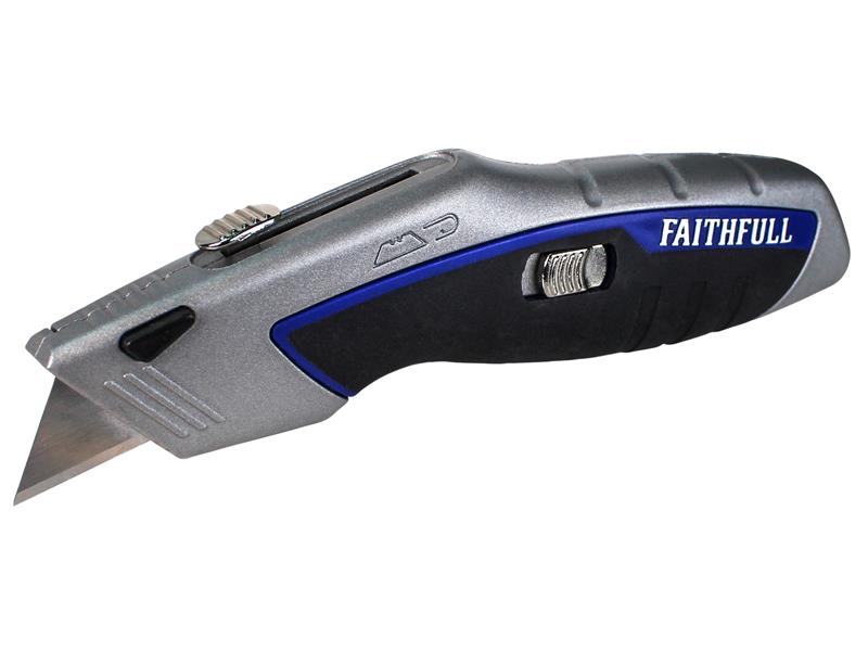 Professional Auto-Load Utility Knife, Faithfull