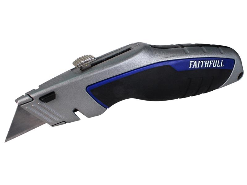 Professional Retractable Utility Knife, Faithfull