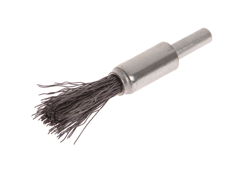 Wire End Brush 12mm Flat End, Faithfull