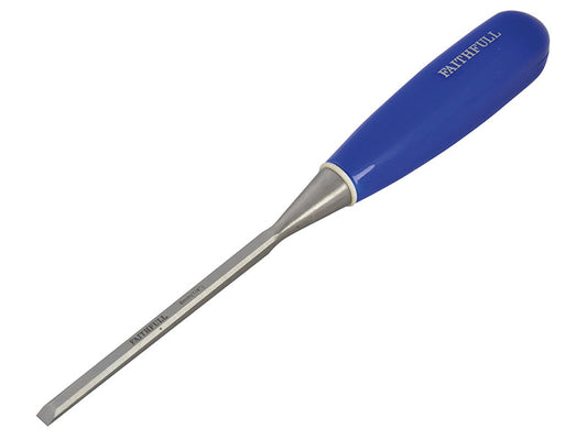 Bevel Edge Chisel Blue Grip 6mm (1/4in), Faithfull