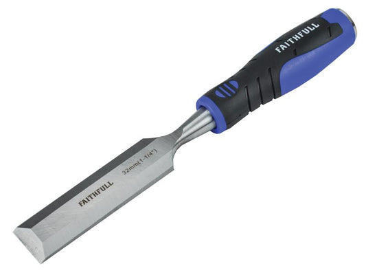 Soft Grip Bevel Edge Chisel 32mm (1.1/4in), Faithfull