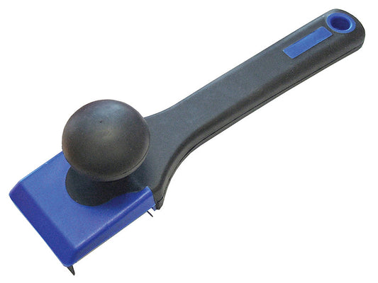 Soft-Grip Wood Scraper with 4-Sided Blade, Faithfull