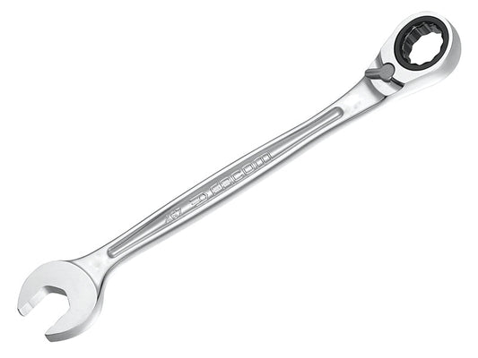 467B.24 Anti Slip Combination Ratcheting Spanner 24mm, Facom