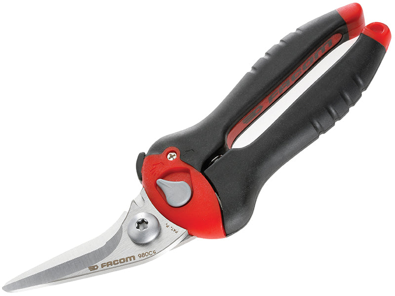 980C Multi Shears Angled Blade Right Cut 200mm (8in), Facom