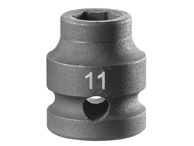 6-Point Stubby Impact Socket 1/2in Drive 11mm, Facom