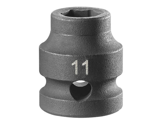 6-Point Stubby Impact Socket 1/2in Drive 11mm, Facom