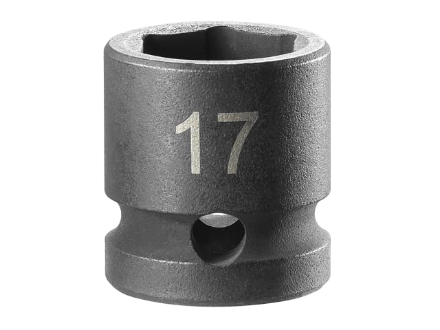 6-Point Stubby Impact Socket 1/2in Drive 17mm, Facom