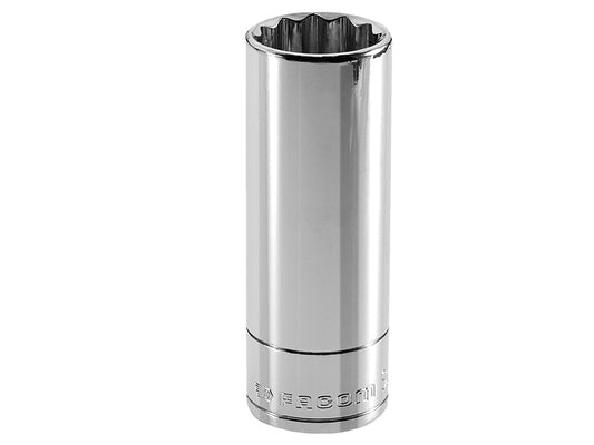 Bi-Hexagon Deep Socket 1/2in Drive 19mm, Facom