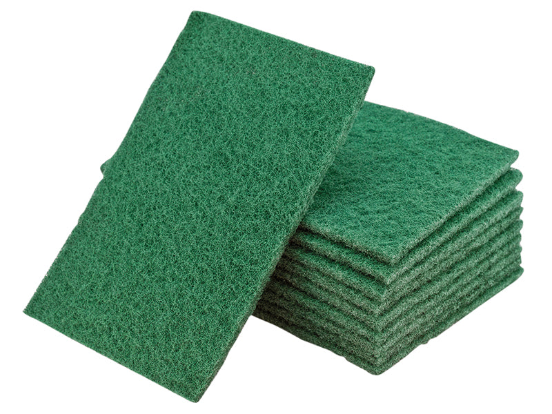 Hand Pads Green Medium 230 x 150mm (Pack 10), Flexipads World Class