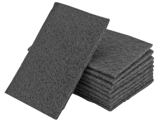 Hand Pads Grey Ultra Fine 230 x 150mm (Pack 10), Flexipads World Class