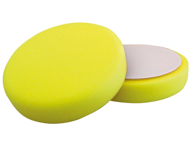 Yellow Soft Finishing Pad 150mm, Flexipads World Class