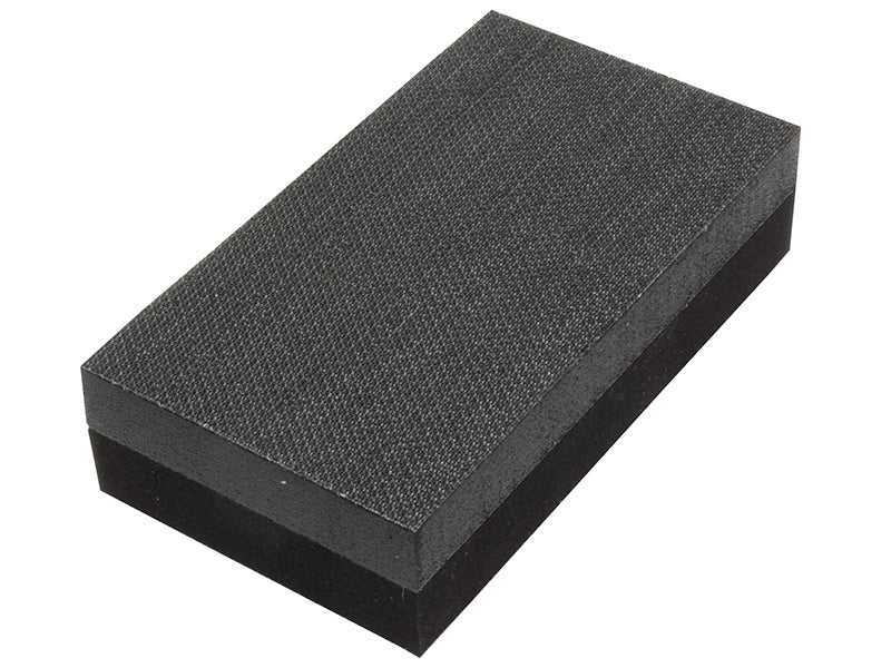 Hand Sanding Block Double Sided Medium/Hard 70 x 125mm, Flexipads World Class