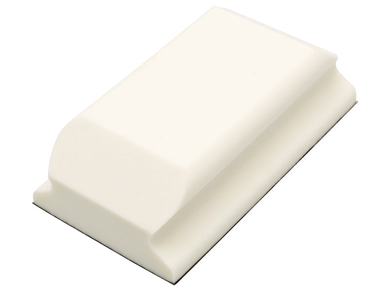 Hand Sanding Block Shaped White PUR GRIP® 70 x 125mm, Flexipads World Class