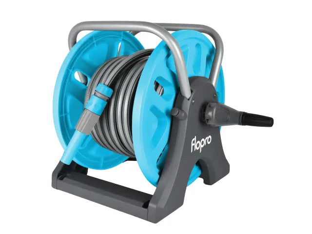 Flopro NeverKink EasyReel Complete Hose Reel Set 25m, Flopro