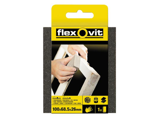 Sanding Sponges Standard Fine/Medium, Flexovit