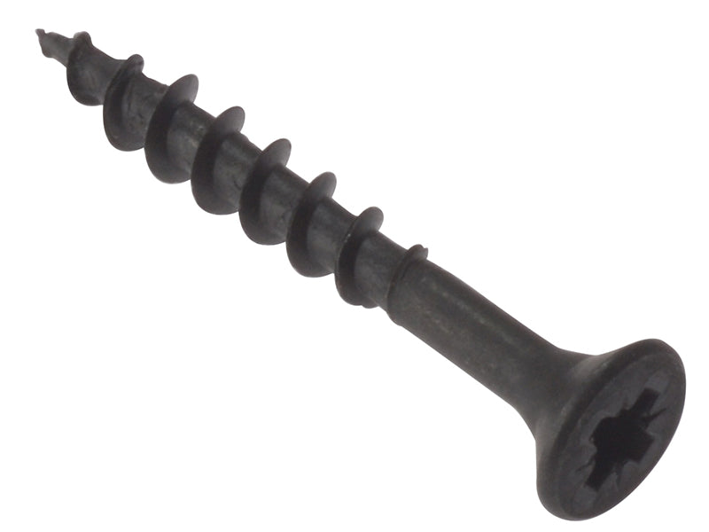 Carcass Screws Pozi Compatible SCT Black Phosphate 4.2 x 32mm Box 200, ForgeFix