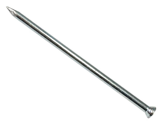 Don Quichotte Light Gauge Masonry Nail, Zinc Galv. 2.5 x 50mm (Box 100), ForgeFix