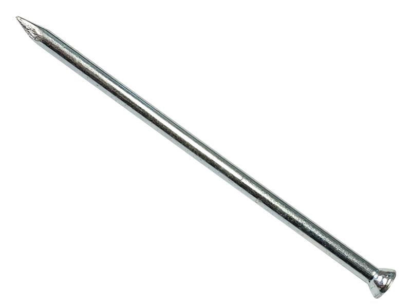 Don Quichotte Light Gauge Masonry Nail, Zinc Galv. 2.5 x 60mm (Box 100), ForgeFix